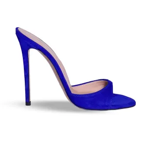 JILL BLUE SUEDE
