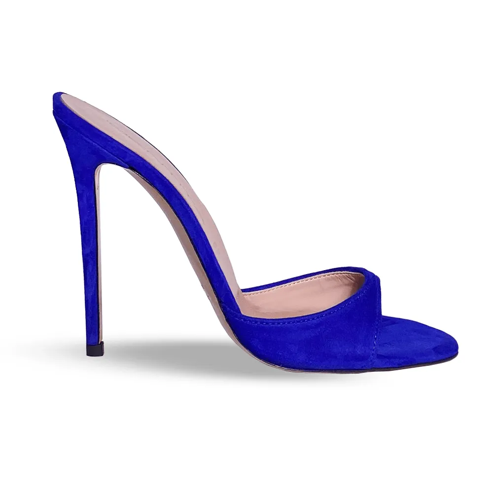 JILL BLUE SUEDE
