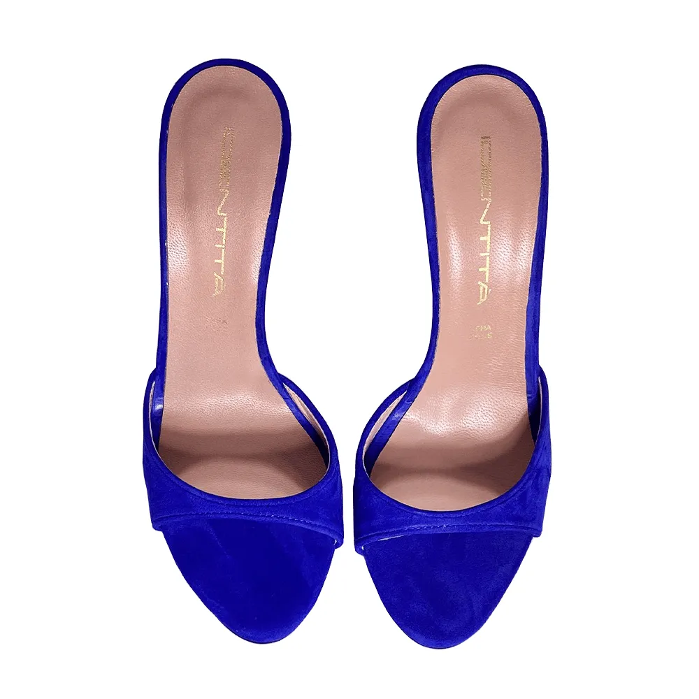 JILL BLUE SUEDE