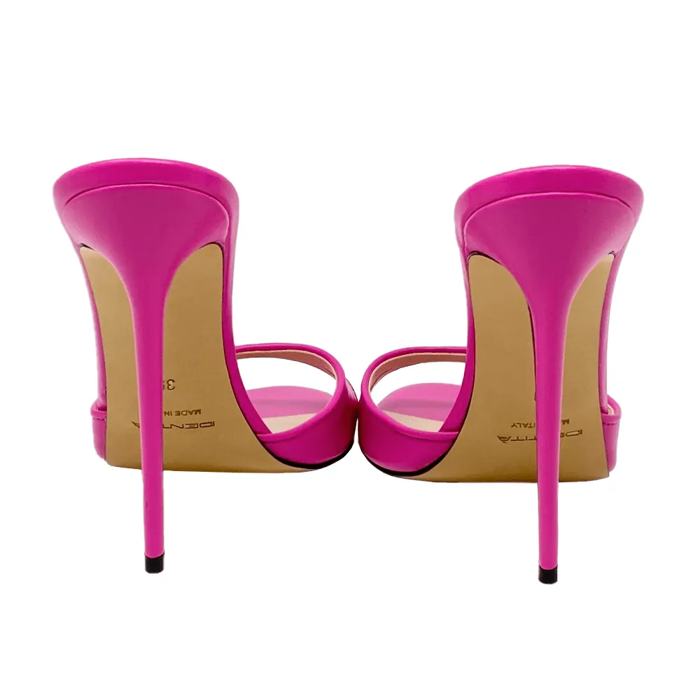 JILL FUCHSIA LEATHER