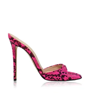 JILL FUCHSIA REPTILE PRINT