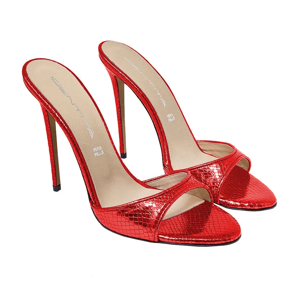 JILL LAMINATED RED