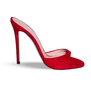 JILL RED SUEDE