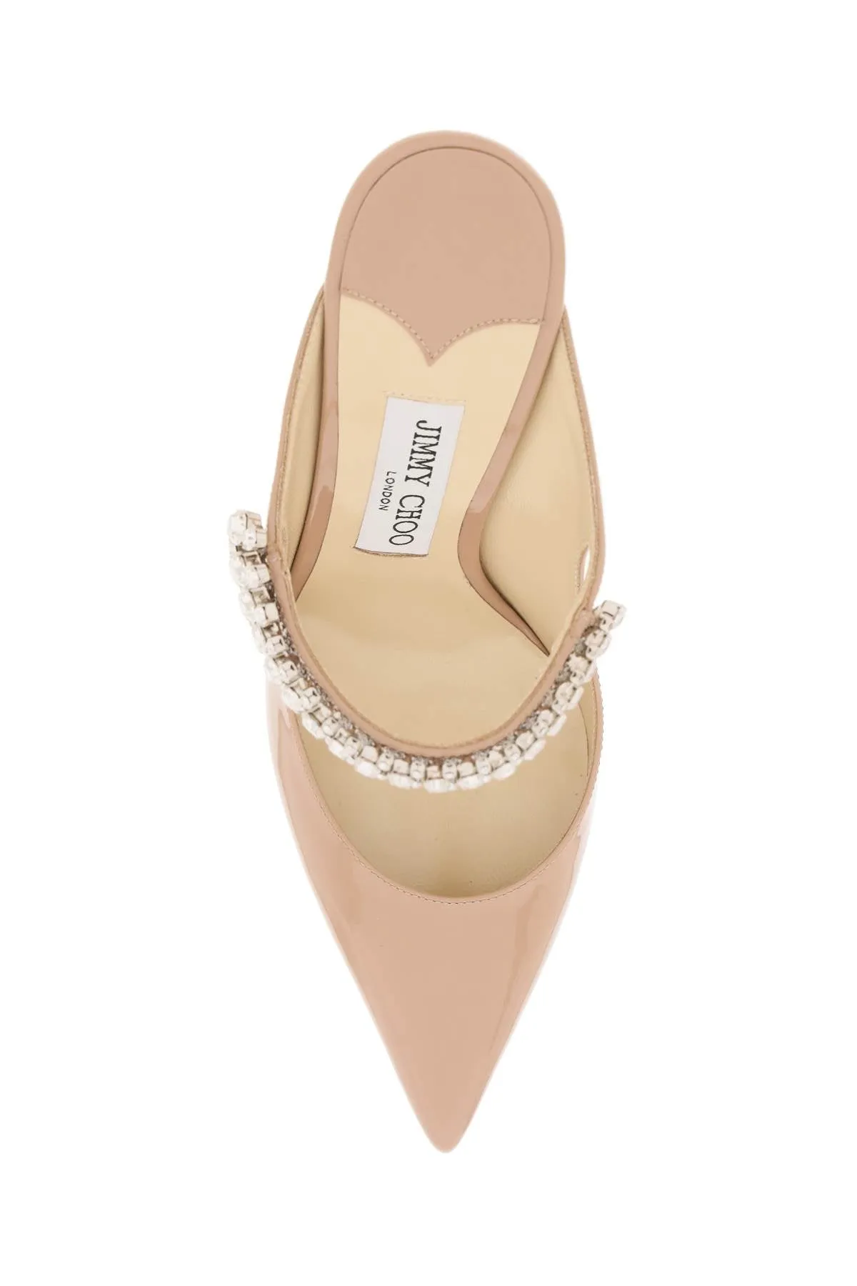 Jimmy choo bing crystal mules
