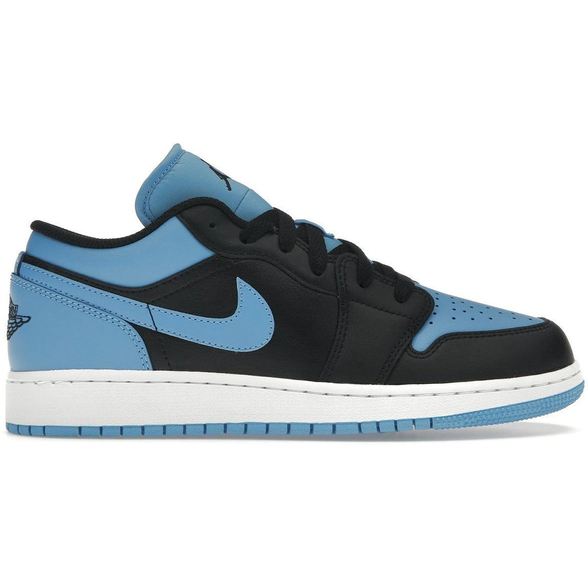 Jordan 1 Low Black University Blue (GS)