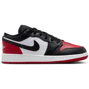 Jordan 1 Low Bred Toe 2.0 (GS)