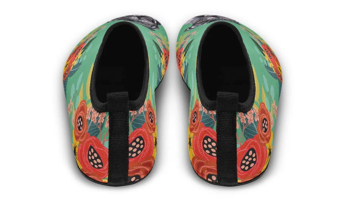 Joyful Black Pug Aqua Barefoot Shoes