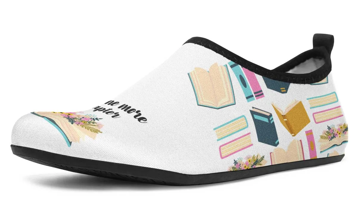 Just One More Chapter Book Aqua Barefoot Shoes