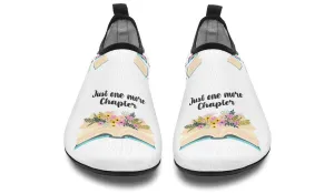 Just One More Chapter Book Aqua Barefoot Shoes
