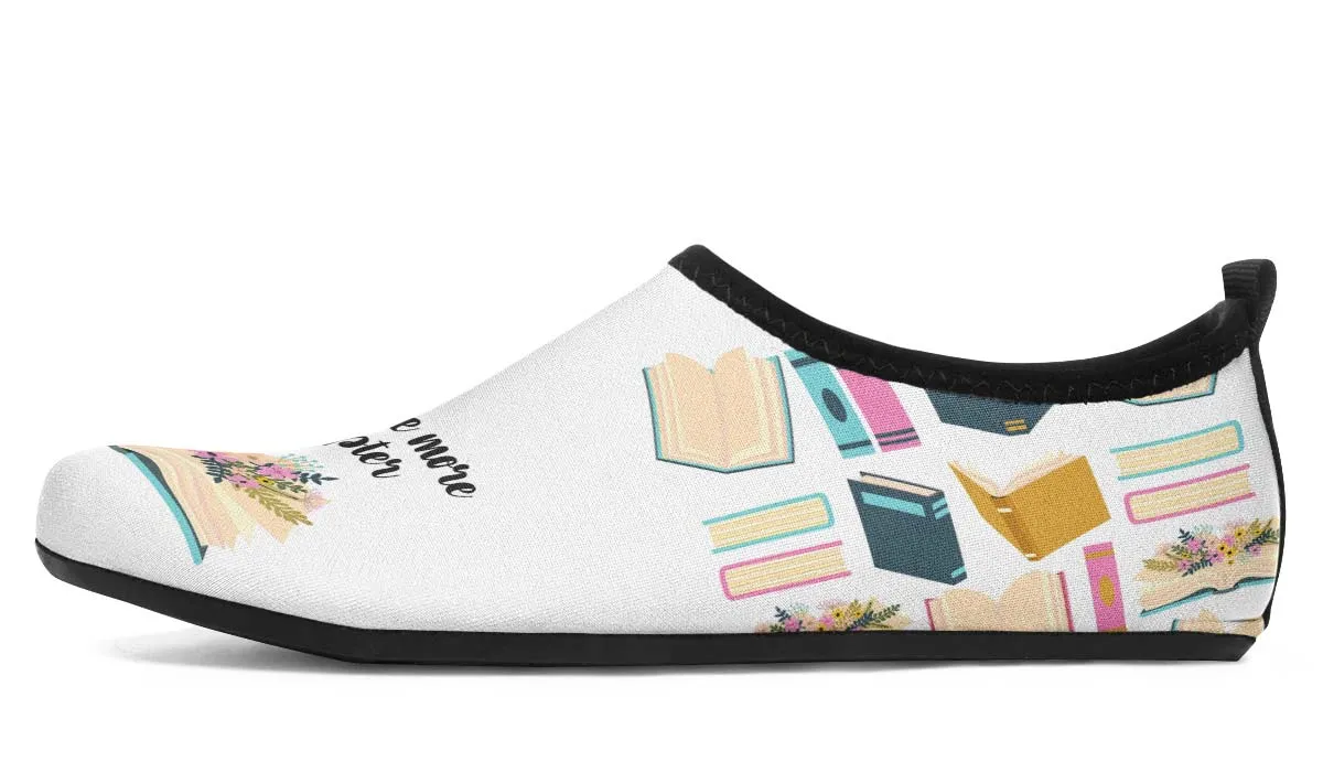 Just One More Chapter Book Aqua Barefoot Shoes