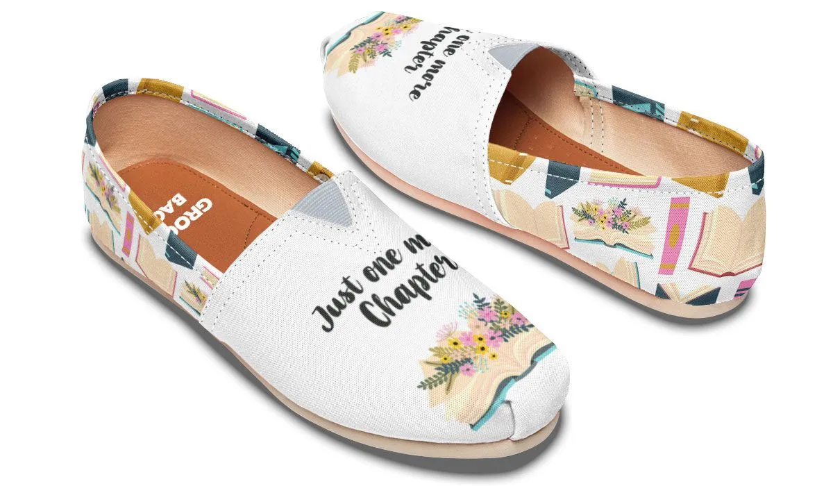 Just One More Chapter Book Casual Shoes