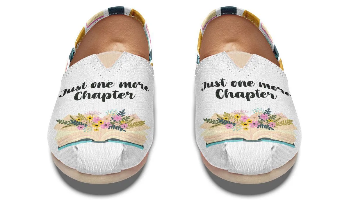 Just One More Chapter Book Casual Shoes