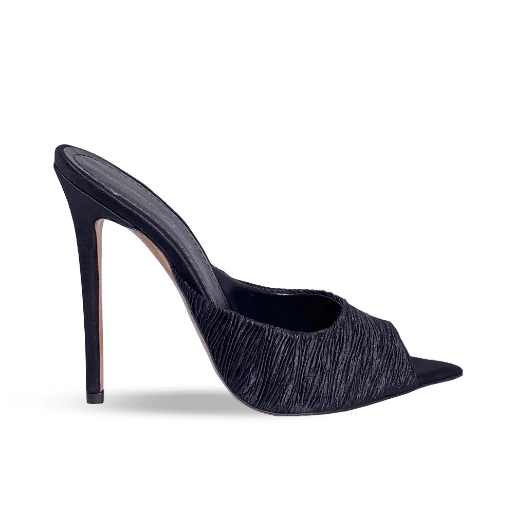 KATIA BLACK SATIN/SILK