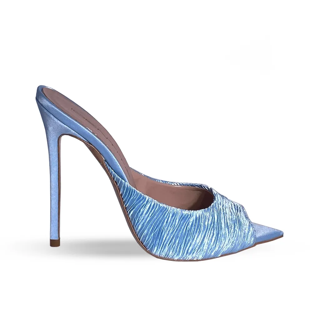 KATIA LIGHT BLUE SATIN/SILK