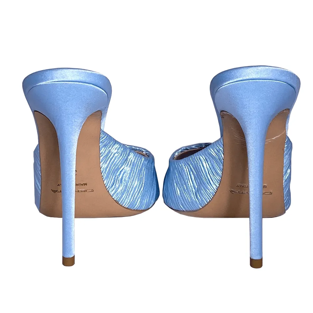KATIA LIGHT BLUE SATIN/SILK