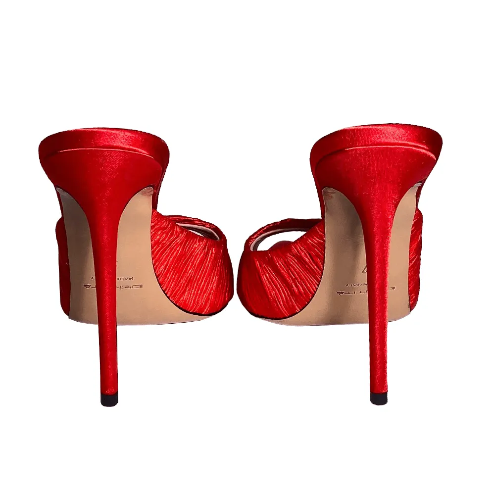 KATIA RED SATIN/SILK