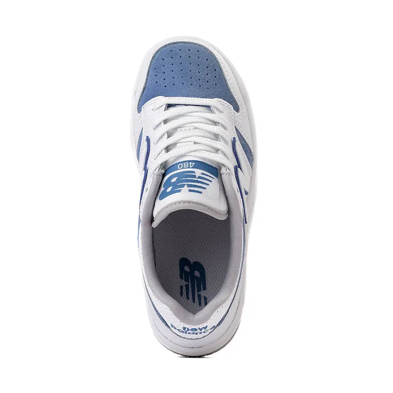 Kid's Grade School 480 White/Sea Stone