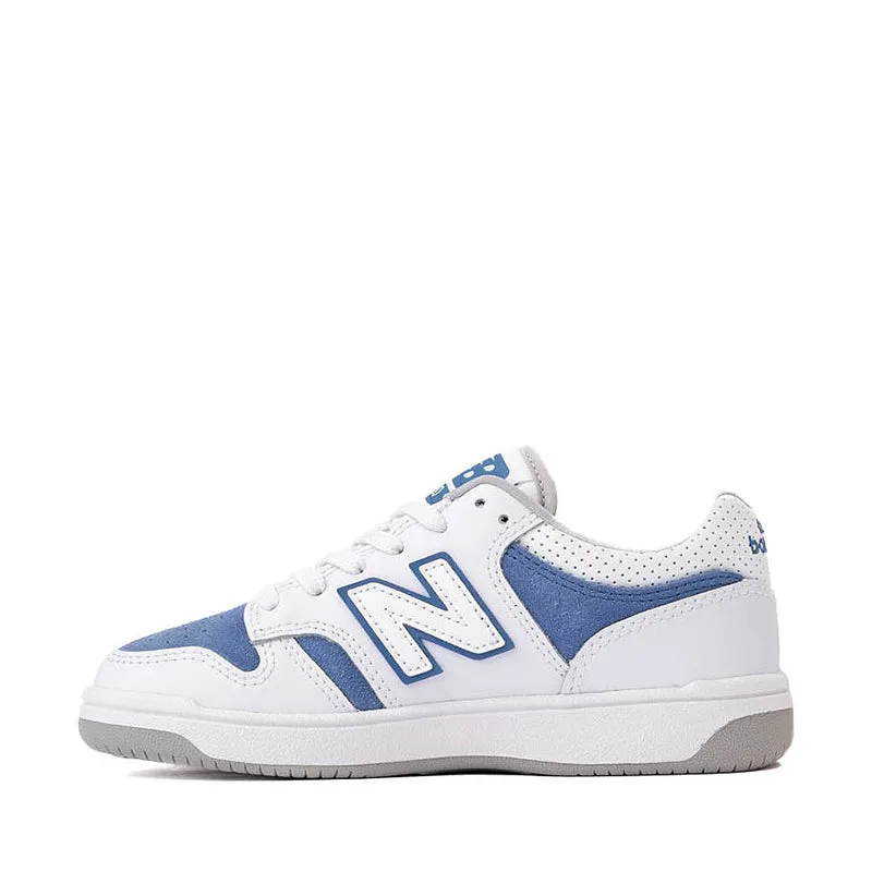 Kid's Grade School 480 White/Sea Stone