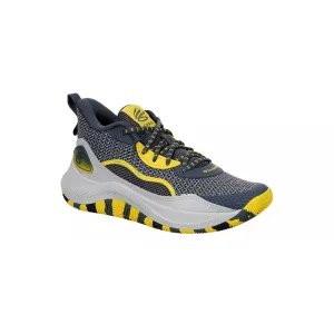 Kid's Grade School Curry 3Z 24 Downpour Gray/Halo Gray