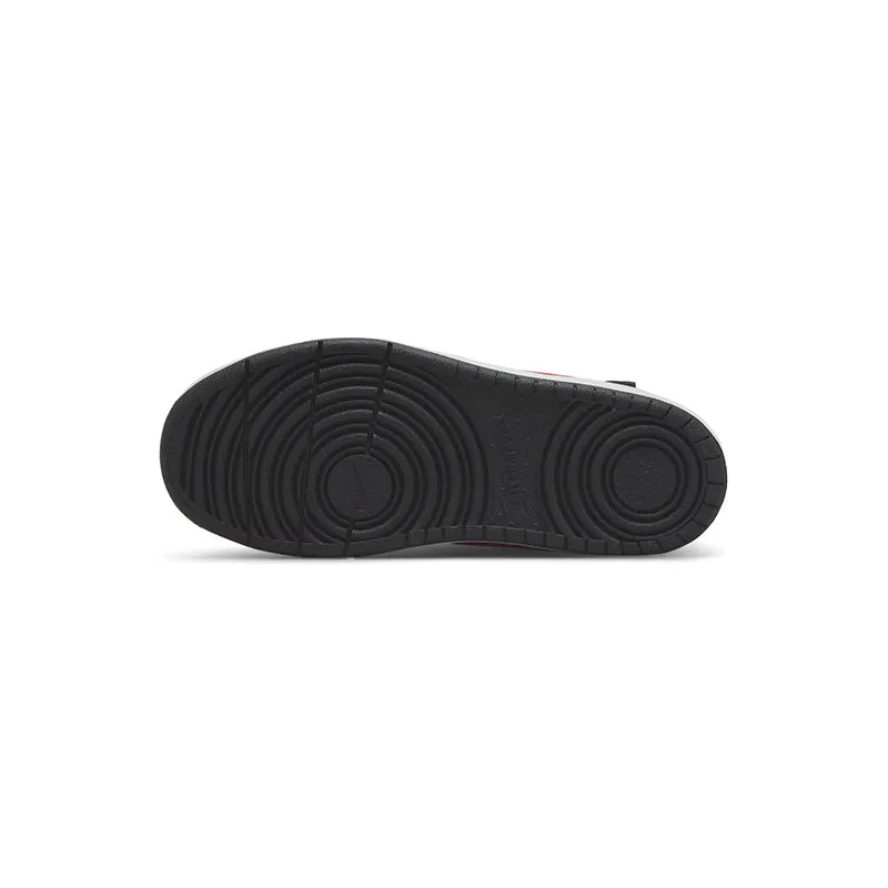Kid's Preschool Court Borough Mid 2 White/Red/Black