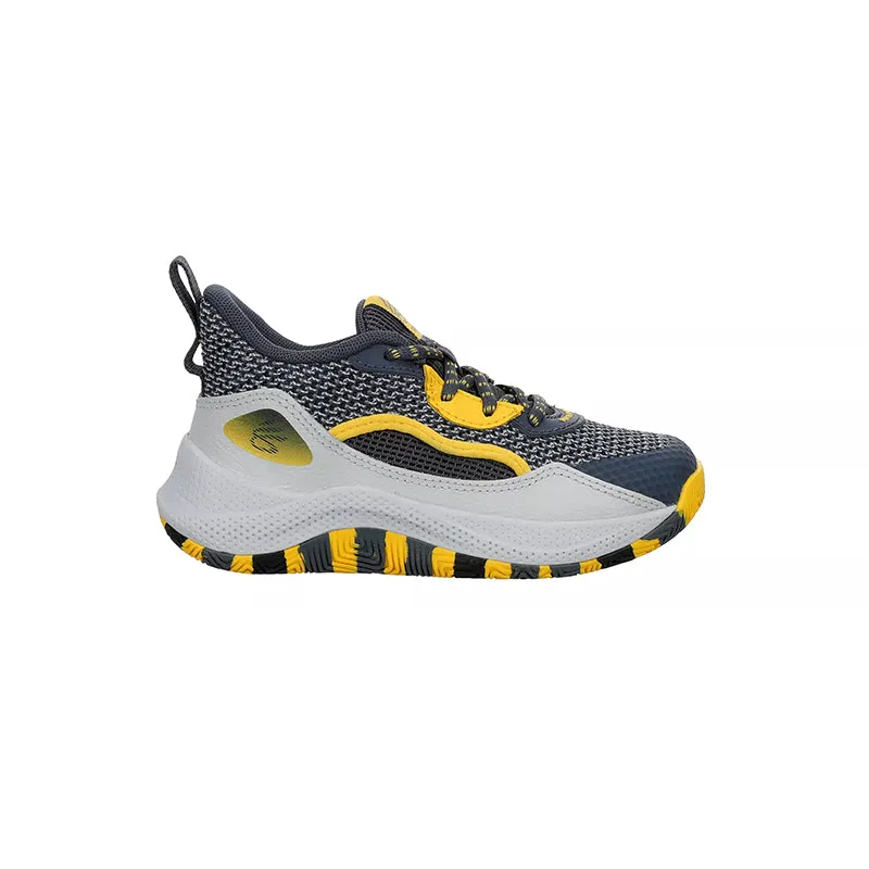 Kid's Preschool Curry 3Z 24 Downpour Gray/Halo Gray