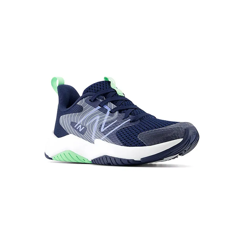 Kid's Preschool Rave Run Navy/Electric Blue