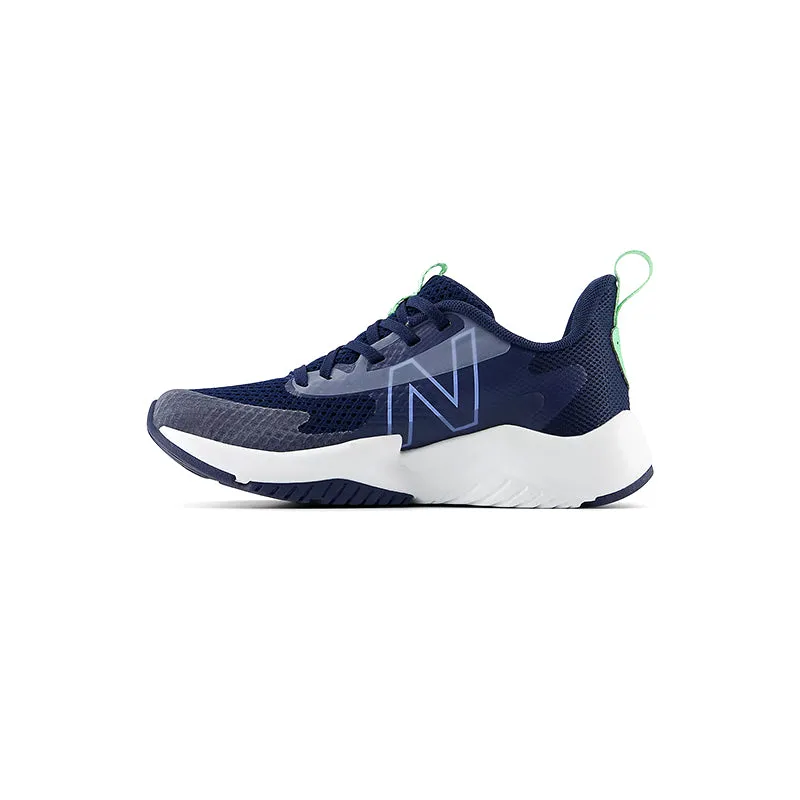 Kid's Preschool Rave Run Navy/Electric Blue
