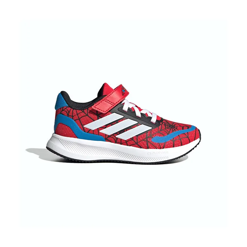 Kid's Preschool Runfalcon 5 Spider-Man Pure Ruby/White/Bright Blue
