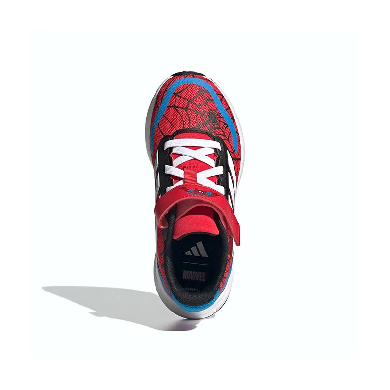 Kid's Preschool Runfalcon 5 Spider-Man Pure Ruby/White/Bright Blue