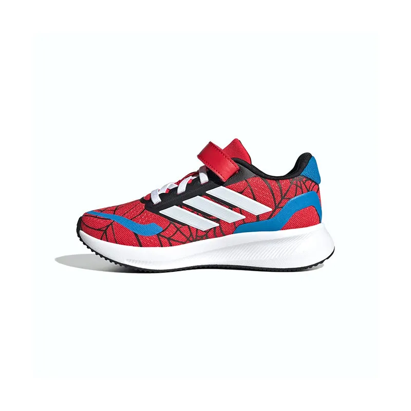 Kid's Preschool Runfalcon 5 Spider-Man Pure Ruby/White/Bright Blue