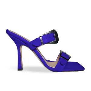 KIM LEATHER BLUE