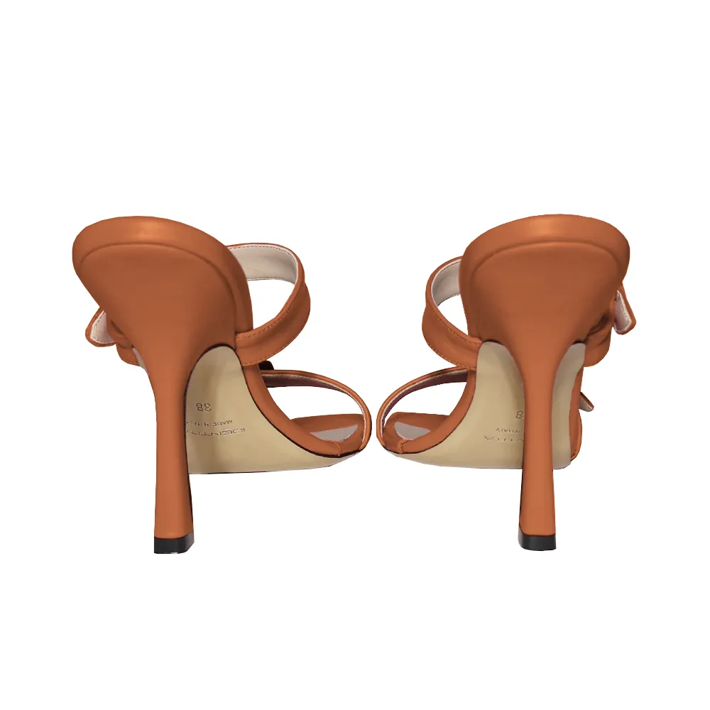 KIM LEATHER BROWN