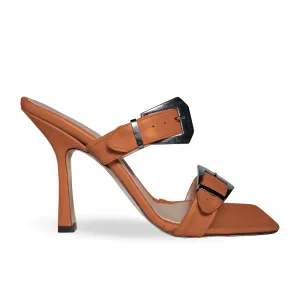 KIM LEATHER BROWN