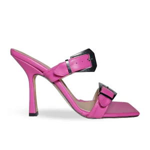 KIM LEATHER FUCHSIA