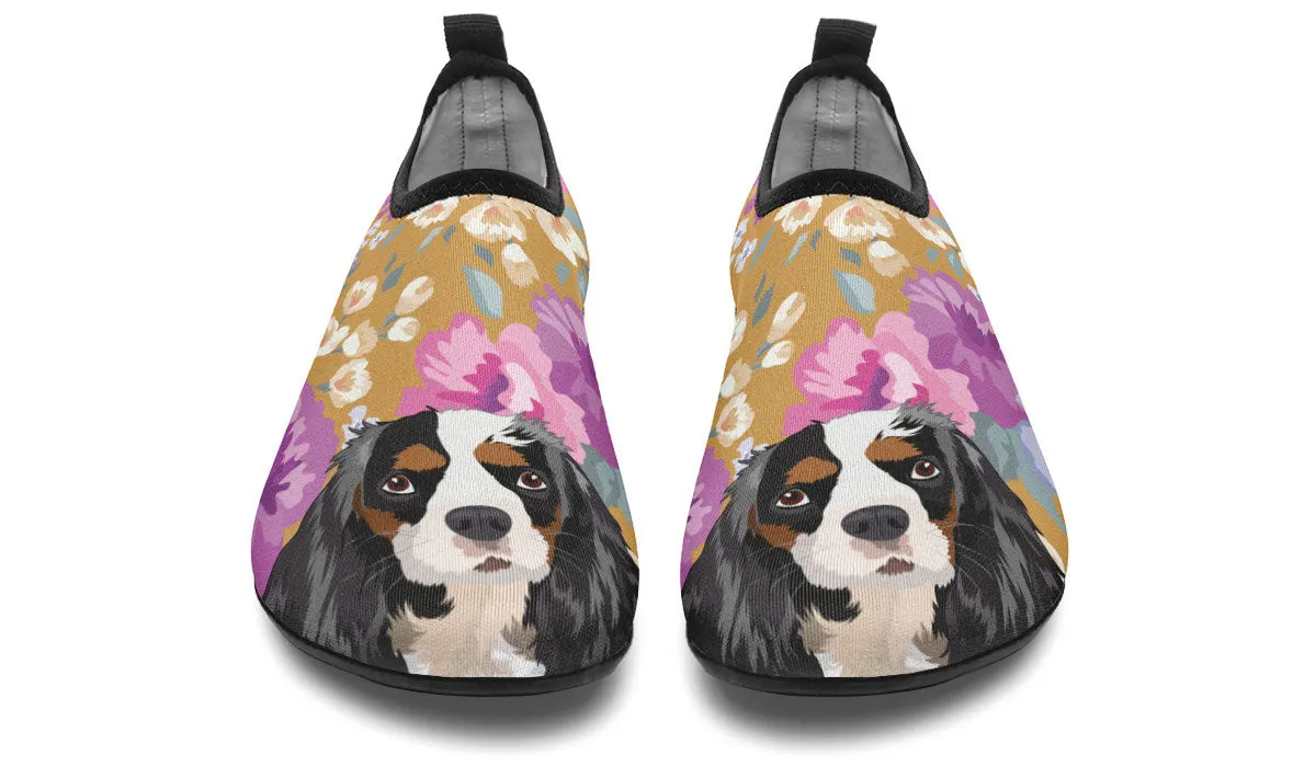 King Charles Spaniel Aqua Barefoot Shoes