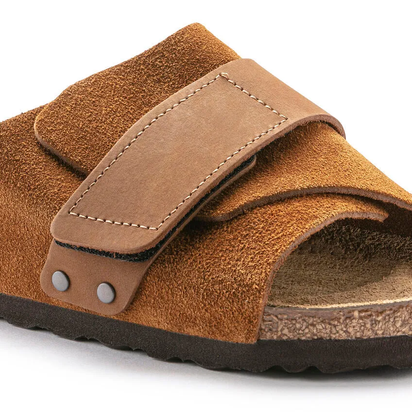 Kyoto Men - Mink Nubuck and Suede Leather||Kyoto pour hommes - Nubuck et sude vison