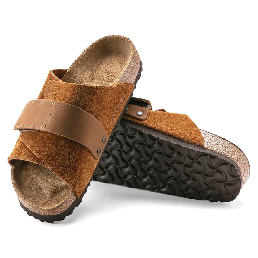 Kyoto Men - Mink Nubuck and Suede Leather||Kyoto pour hommes - Nubuck et sude vison