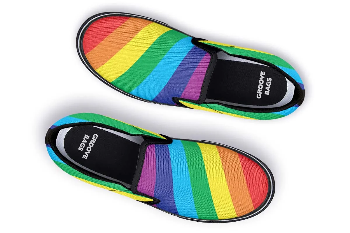 L G B T Q Pride Slip-On Shoes