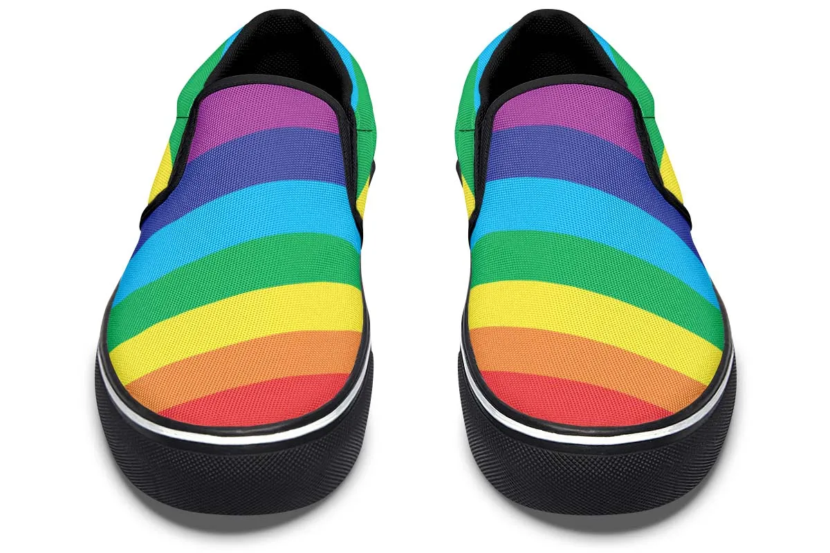L G B T Q Pride Slip-On Shoes