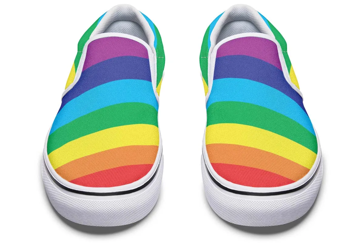 L G B T Q Pride Slip-On Shoes