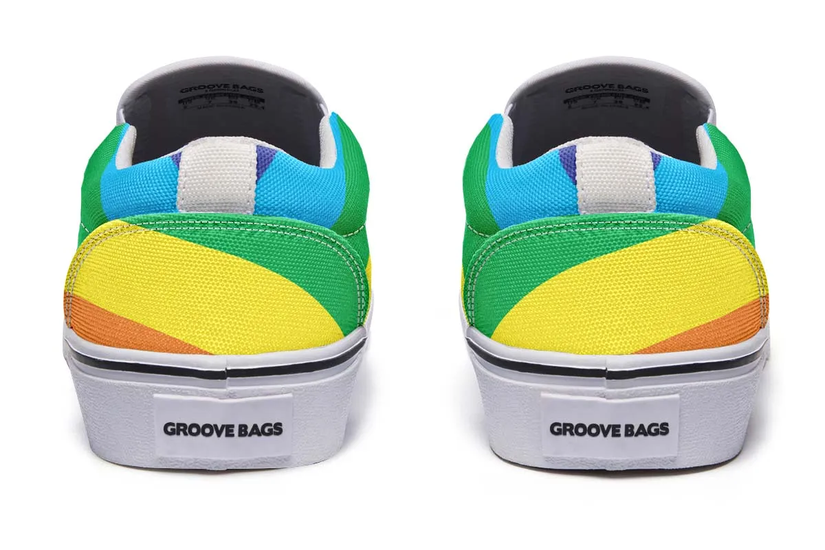 L G B T Q Pride Slip-On Shoes