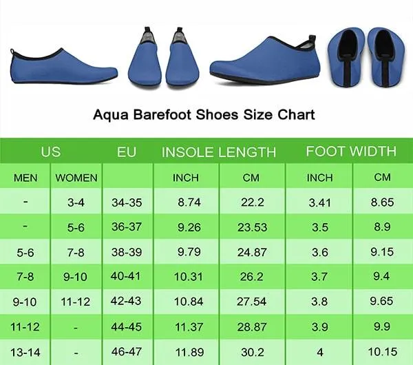 Labrador Retriever Flower Aqua Barefoot Shoes