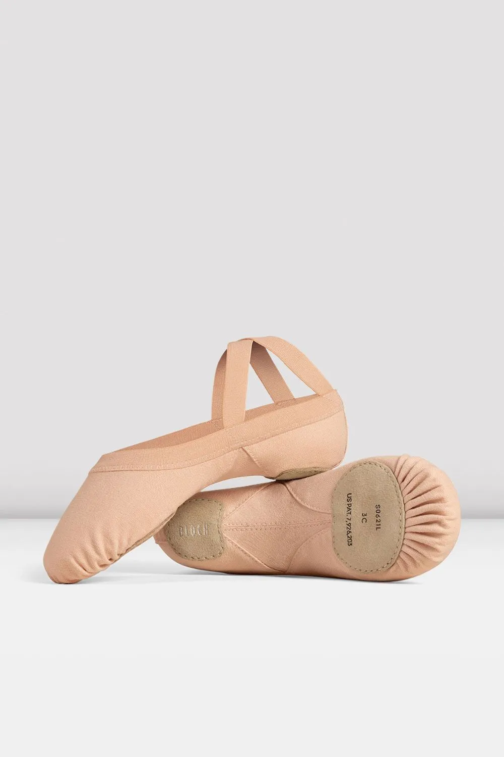 Ladies Synchrony Stretch Canvas Ballet Shoes