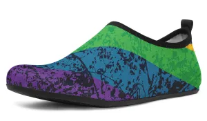 LGBTQ Pride Shoe Aqua Barefoot Shoes
