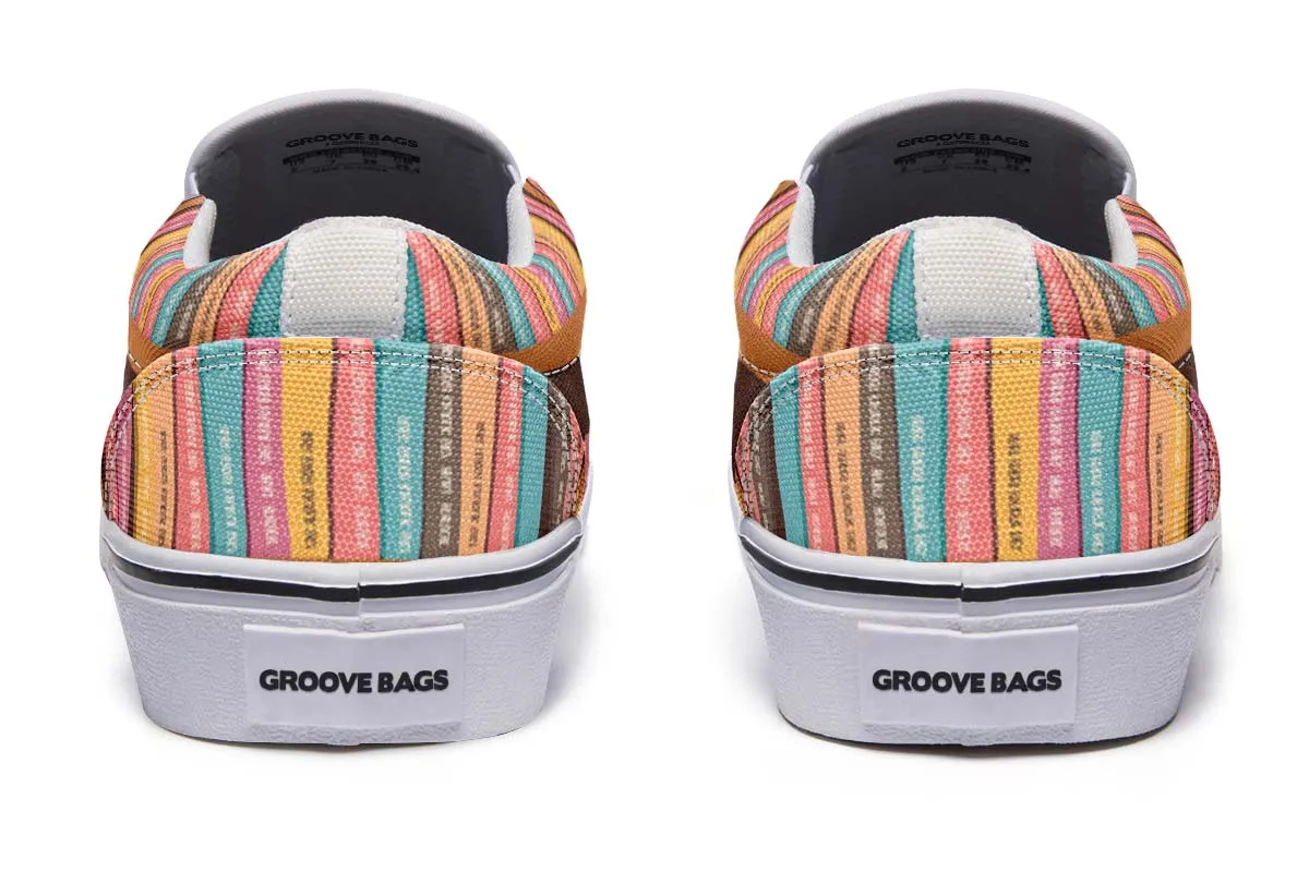 Librarian Life Slip-On Shoes