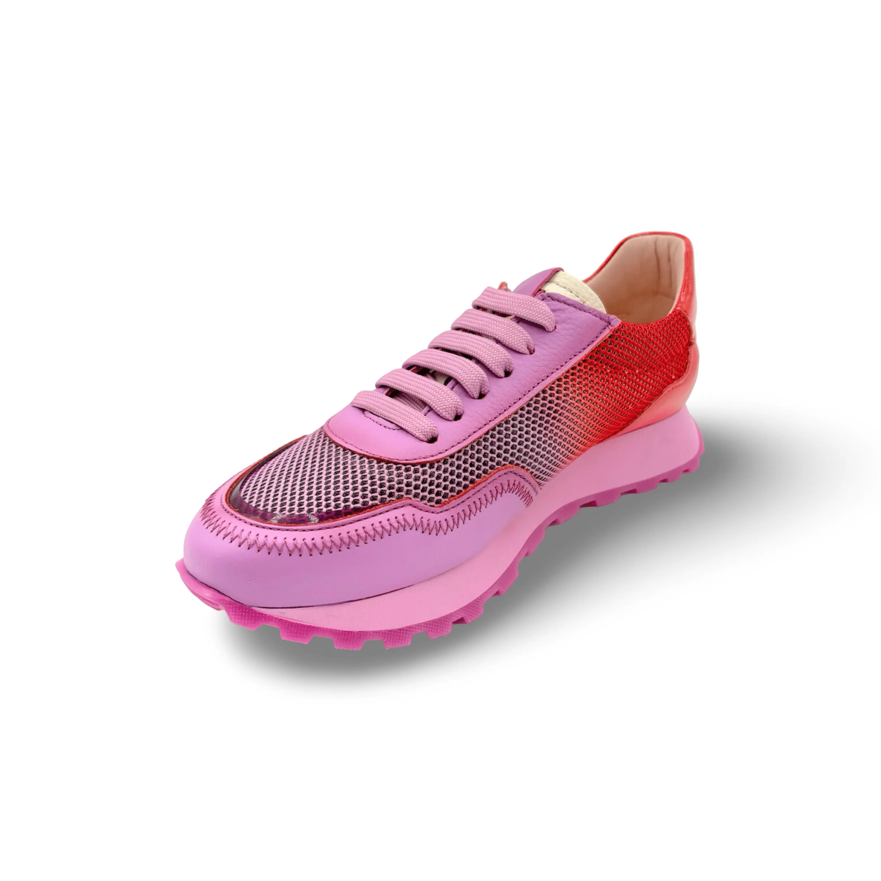 Loira Violet/Scarlett Lace Up Sneaker