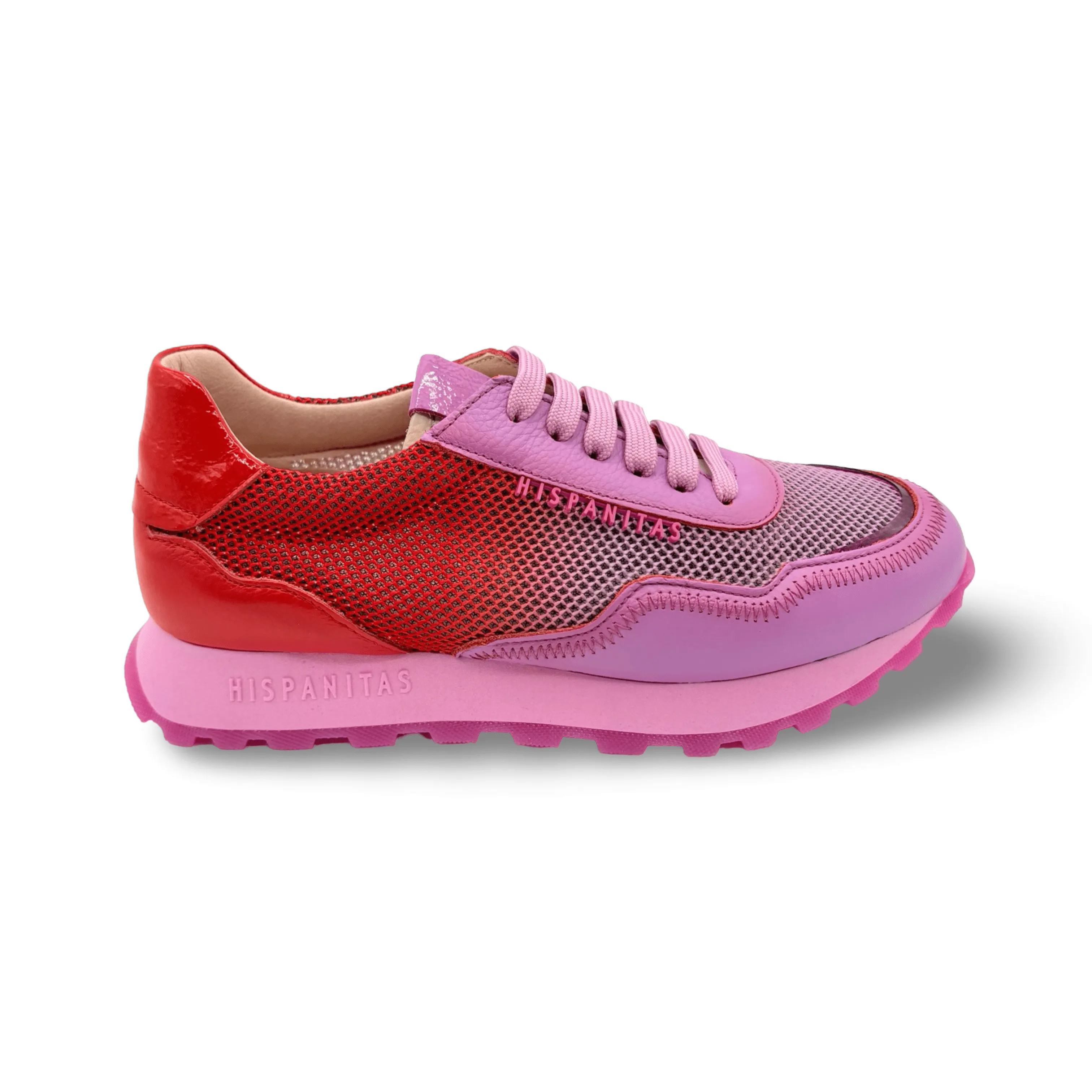 Loira Violet/Scarlett Lace Up Sneaker