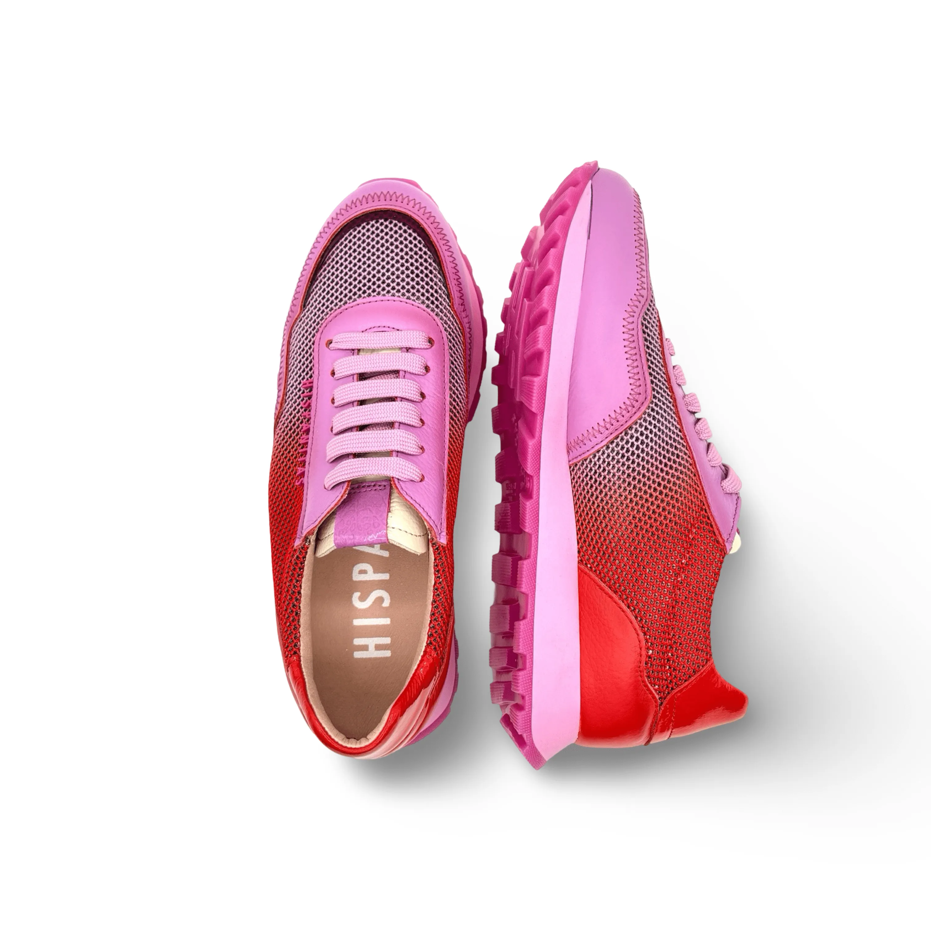 Loira Violet/Scarlett Lace Up Sneaker