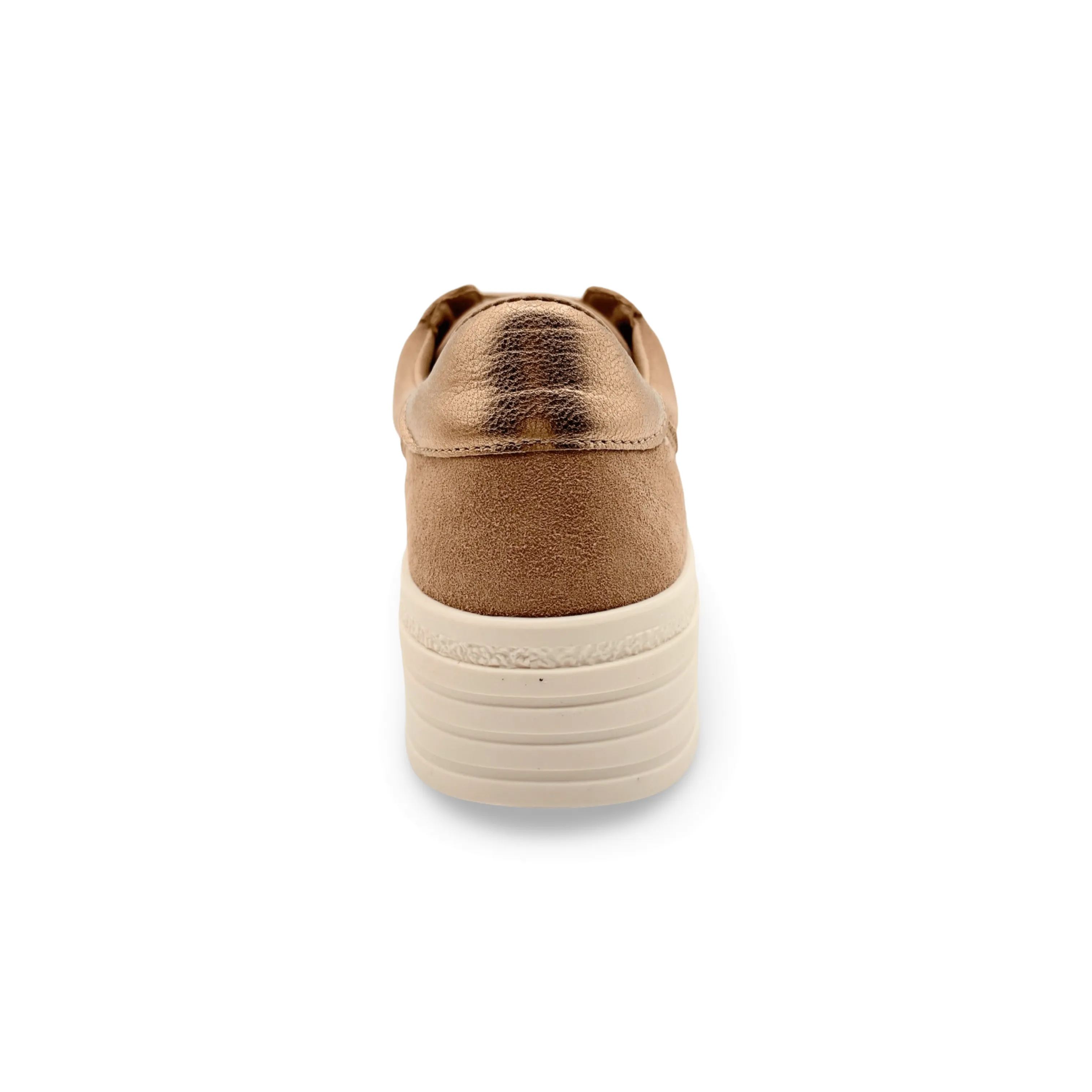 Lotta Beige Lace Up Sneaker