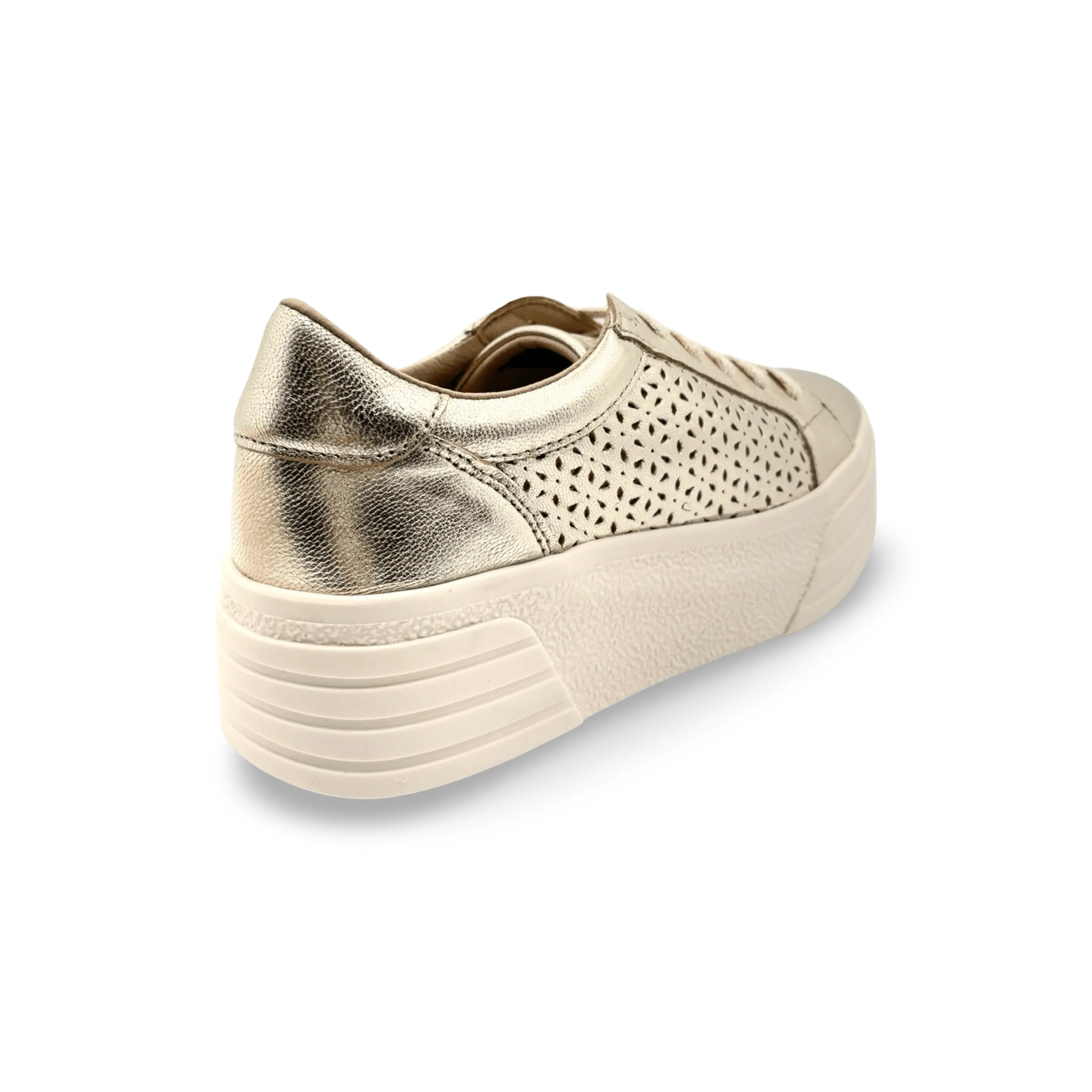 Lotta Gold Lace Up Platform Trainer